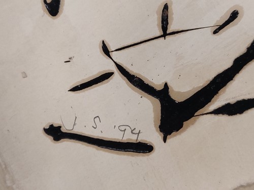 Lot 264 - Fragments of Sentences Signed 'J.S. 94' (lower...
