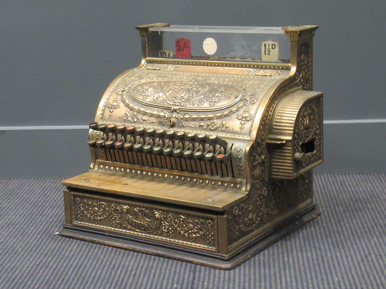 Lot 108 - An American cash register, by the National...