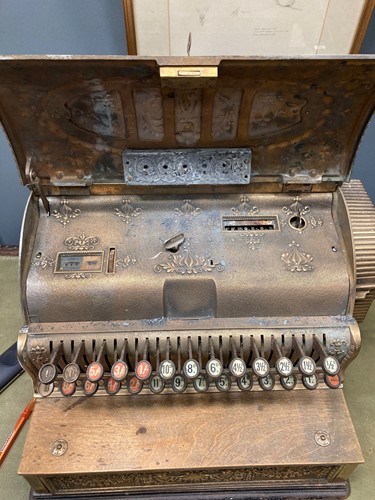 Lot 108 - An American cash register, by the National...