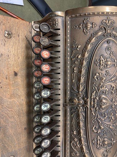 Lot 108 - An American cash register, by the National...