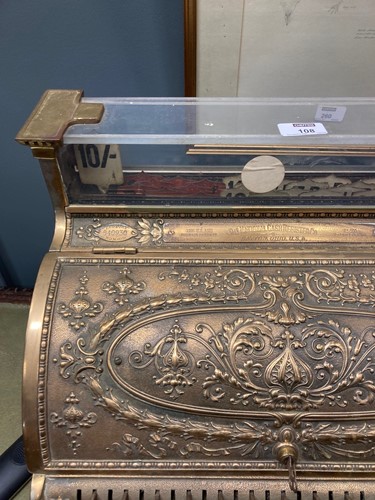 Lot 108 - An American cash register, by the National...