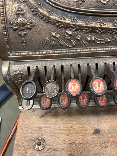 Lot 108 - An American cash register, by the National...