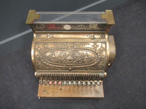 Lot 108 - An American cash register, by the National...