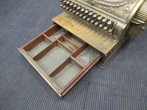 Lot 108 - An American cash register, by the National...