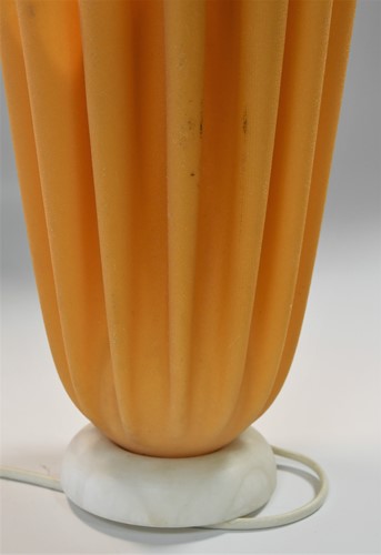 Lot 104 - A Georgia Jacobs 'Athena' handkerchief lamp, 1970s