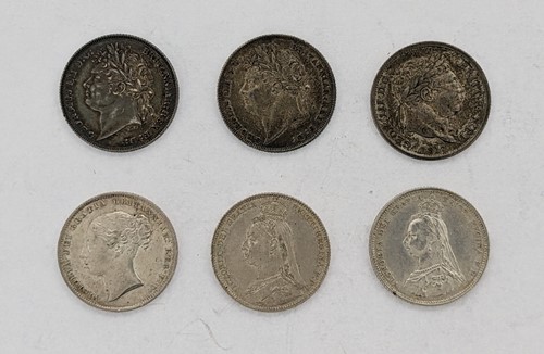 Lot 106 - British shillings, 19th century: George III...