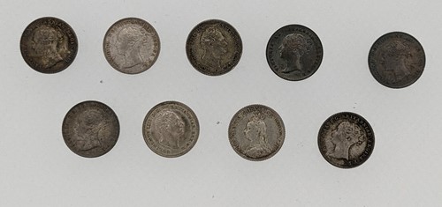 Lot 111 - Silver Groats, 19th century. William IV 1836...