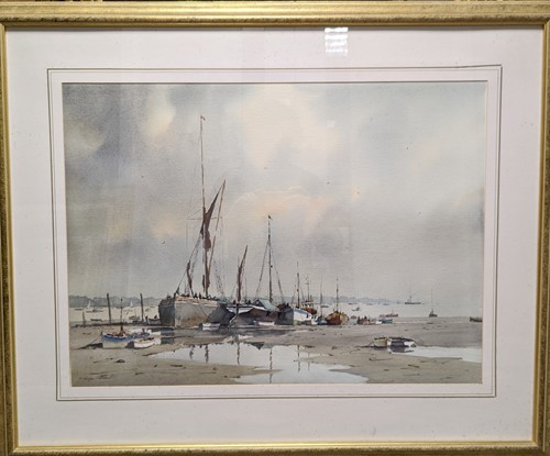 Lot 271 - Sidney Cardew (b.1931) Foreshore Pin Mill,...