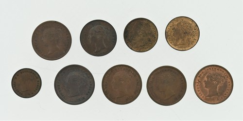 Lot 137 - Small British denomination coins. Victoria...