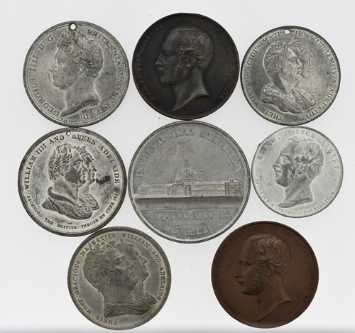 Lot 1 - Prince Albert commemorative medals, bronze and...