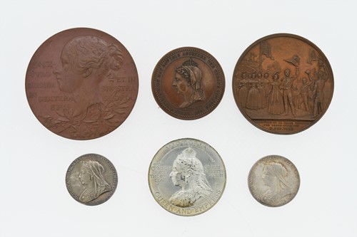 Lot 29 - A collection of various Queen Victoria...