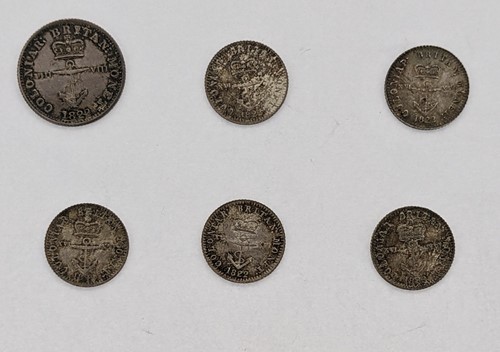 Lot 32 - British Colonies, George IV, Anchor money, one...