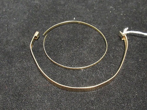 Lot 173 - A bracelet stamped '14Kt', together with a...