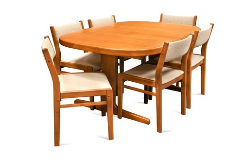 Lot 203 - Skovmand & Andersen, a set of six Danish dining chairs