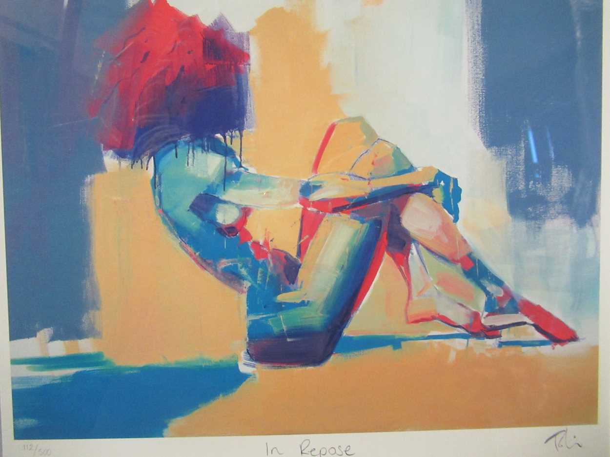 Lot 222 - Toby Mulligan In Repose facsimile signed and...