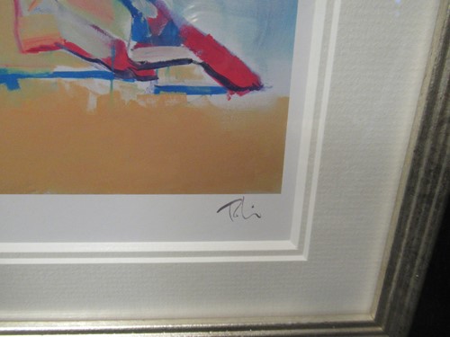 Lot 222 - Toby Mulligan In Repose facsimile signed and...