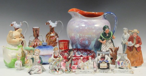 Lot 41 - Various ceramic figures including Royal...