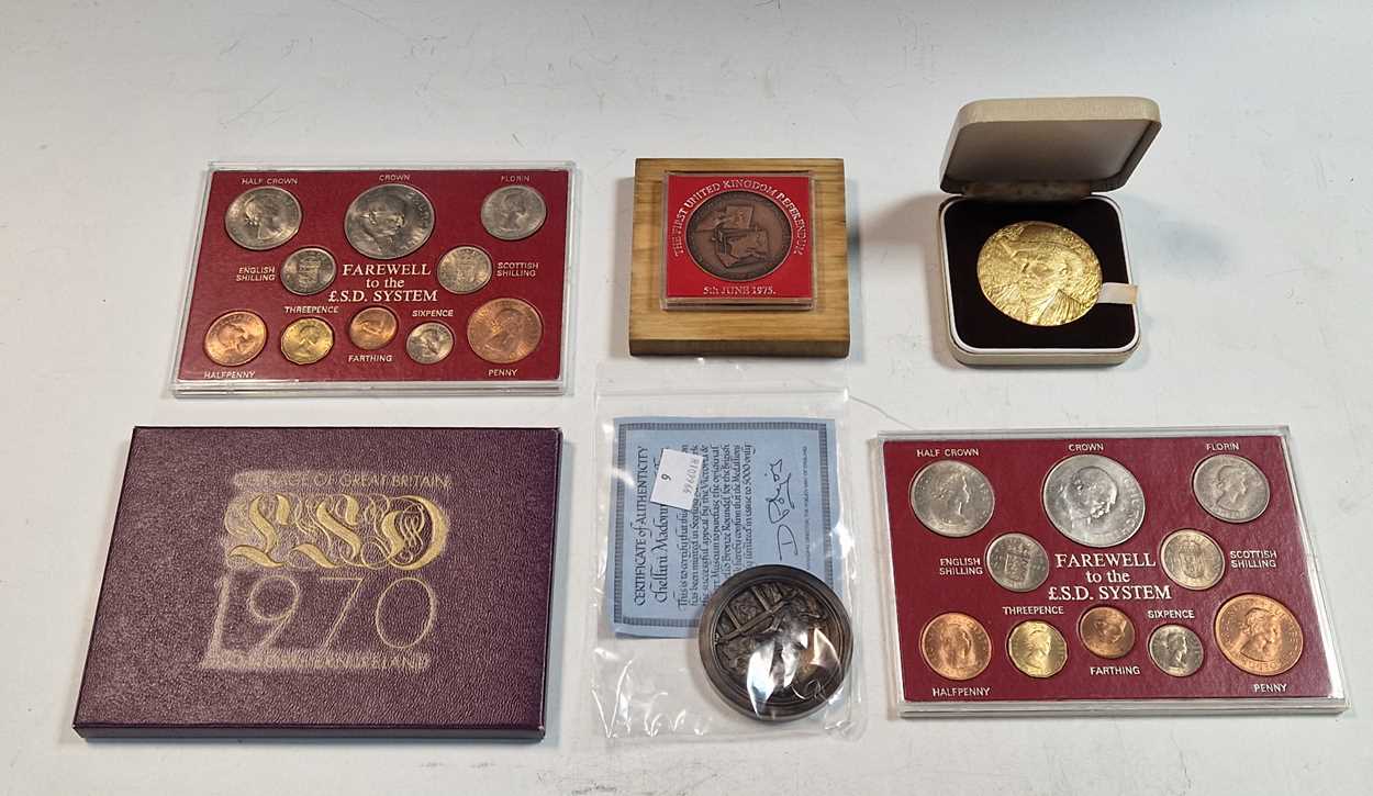 Lot 66 - Pobjoy Mint silver Chellini Madonna Medallion,...