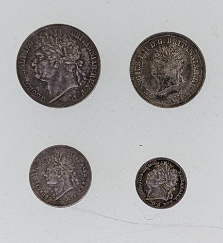 Lot 69 - George IV Maundy set 1822 (4 coins)