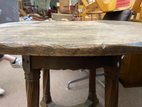 Lot 147 - Sir Robert Lorimer KBE (1864-1929), an Arts & Crafts oak centre table