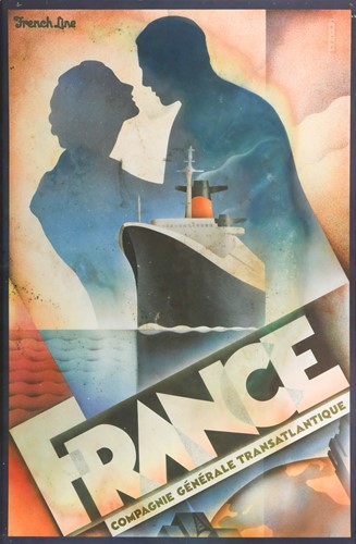 Lot 235 - Jon Mattos (1953-), France/French Line, 1979