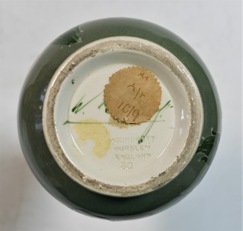 Lot 26 - A Macintyre Moorcroft Dura ware jug, pattern no. 356816, circa 1902