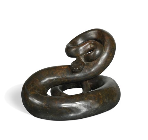 Lot 71 - Nick Bibby (1960-), Prairie Rattlesnake