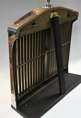 Lot 128 - Rolls Royce, an original radiator grill and Spirit of Ecstasy mascot, post-war
