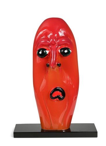 Lot 17 - Silvano Signoretto (1948-), a Murano glass sculpture