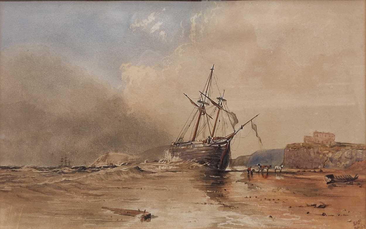 Lot 356 - George James Rowe (1807-1883) A Sailing Ship...