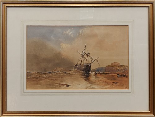 Lot 356 - George James Rowe (1807-1883) A Sailing Ship...