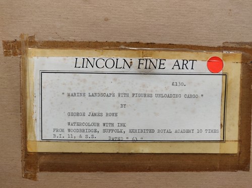 Lot 356 - George James Rowe (1807-1883) A Sailing Ship...