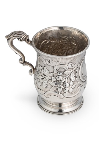 Lot 668 - Dublin - An 18th century silver mug