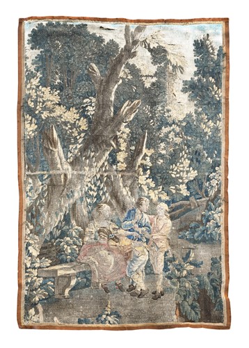 Lot 293 - A Flemish verdure tapestry, early 18th century