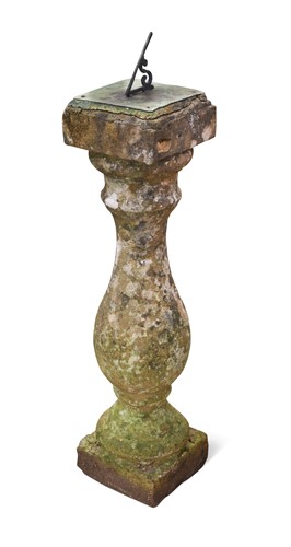 Lot 735 - A stone sundial