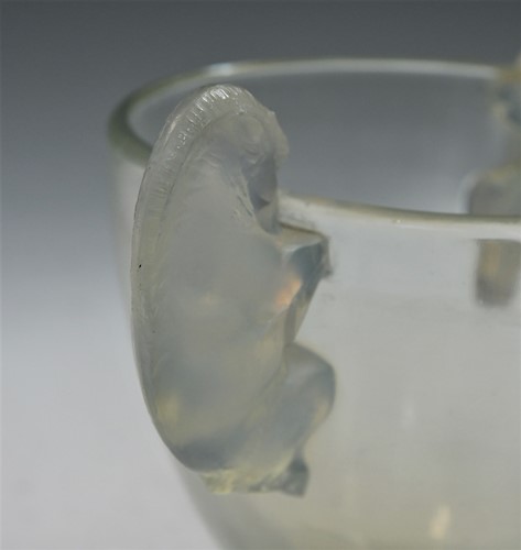 Lot 6 - Beliers, an R. Lalique opalescent glass vase, designed circa 1925