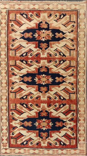 Lot 519 - A Kazak rug, 184 x 110cm