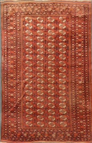 Lot 523 - A large Bokhara rug, 356 x 248cm