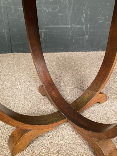 Lot 159 - An Art Deco pale oak occasional table, circa 1930