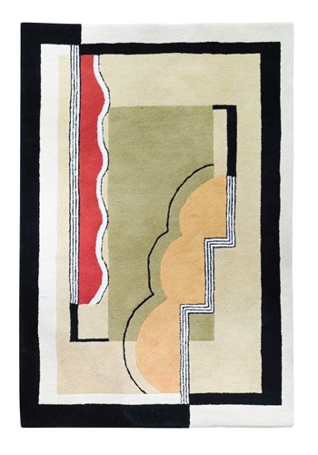 Lot 171 - An Art Deco style wool rug, modern