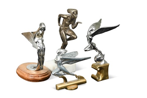 Lot 127 - A group of four Art Deco car mascots