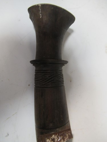 Lot 66 - A small skean d'hu, a khukri knife, a hunting...