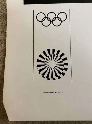 Lot 234 - A group of four signed 1972 Munich Olympic lithographic posters