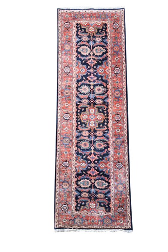 Lot 679 - A Persian runner, 20th century