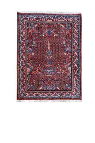 Lot 687 - A Sarouk rug, 20th century