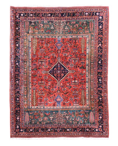 Lot 470 - A Shiraz/Qashqai rug, modern
