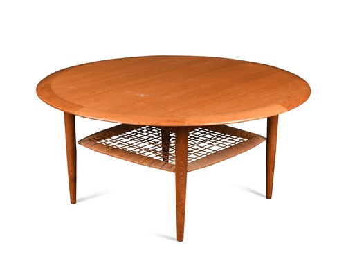 Lot 197 - Johannes Andersen for CFC Silkeborg, a teak coffee table