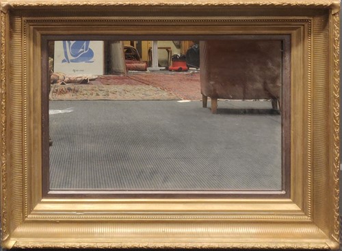 Lot 481 - A 19th century gilt wood and gesso picture...