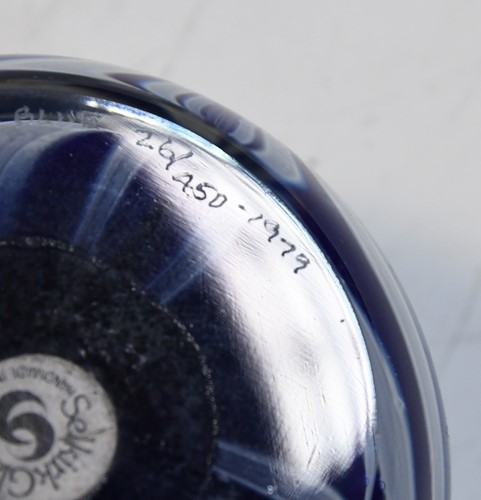 Lot 4 - A collection of John Deacons and other glass paperweights