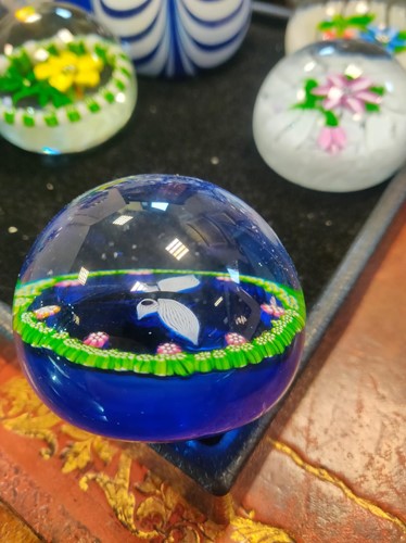Lot 4 - A collection of John Deacons and other glass paperweights